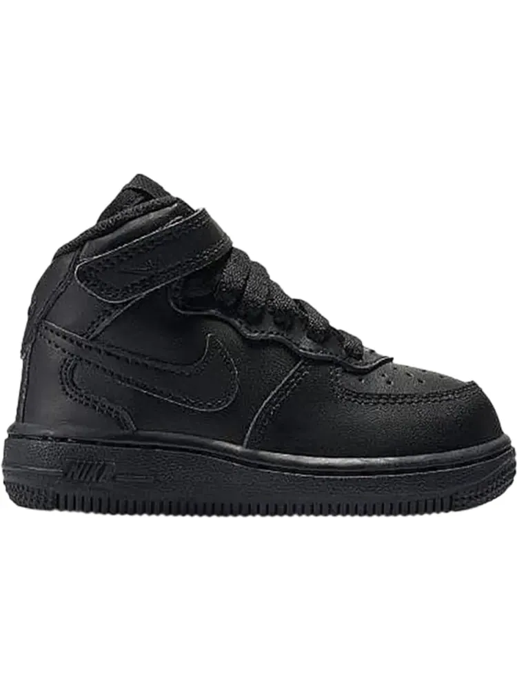 Кроссовки Nike Air Force 1 Mid TD 'Black' — изображение 1 из 1, черный