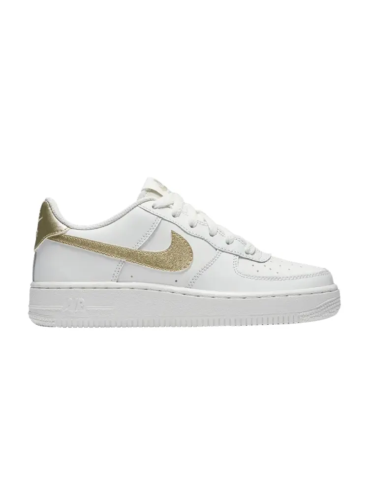 Кроссовки Nike Air Force 1 GS 'Summit White Gold' — изображение 1 из 1