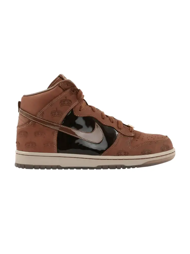 Кроссовки Nike Dunk Hi Premium, Mighty Crown — изображение 1 из 1, коричневый