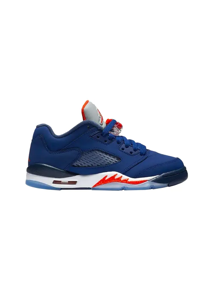 Кроссовки Air Jordan 5 Retro Low GS 'Knicks' — изображение 1 из 4, синий