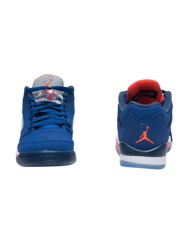 Кроссовки Air Jordan 5 Retro Low GS 'Knicks' — изображение 4 из 4, синий