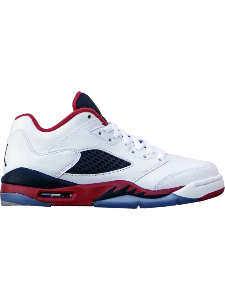 Кроссовки Air Jordan 5 Retro Low PS Fire Red — изображение 1 из 1, белый