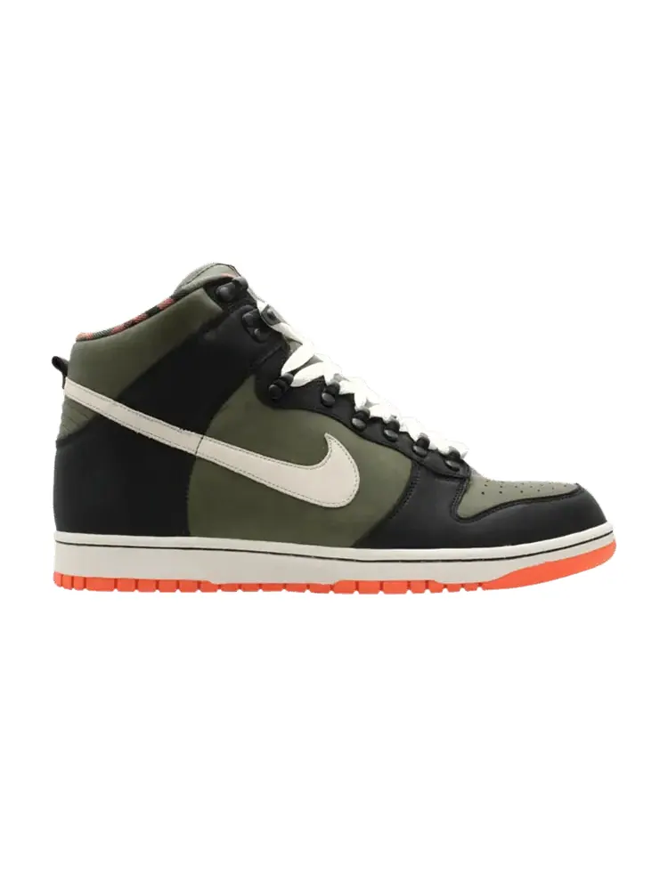 Кроссовки Nike Dunk High Premium Ht — изображение 1 из 1, зеленый
