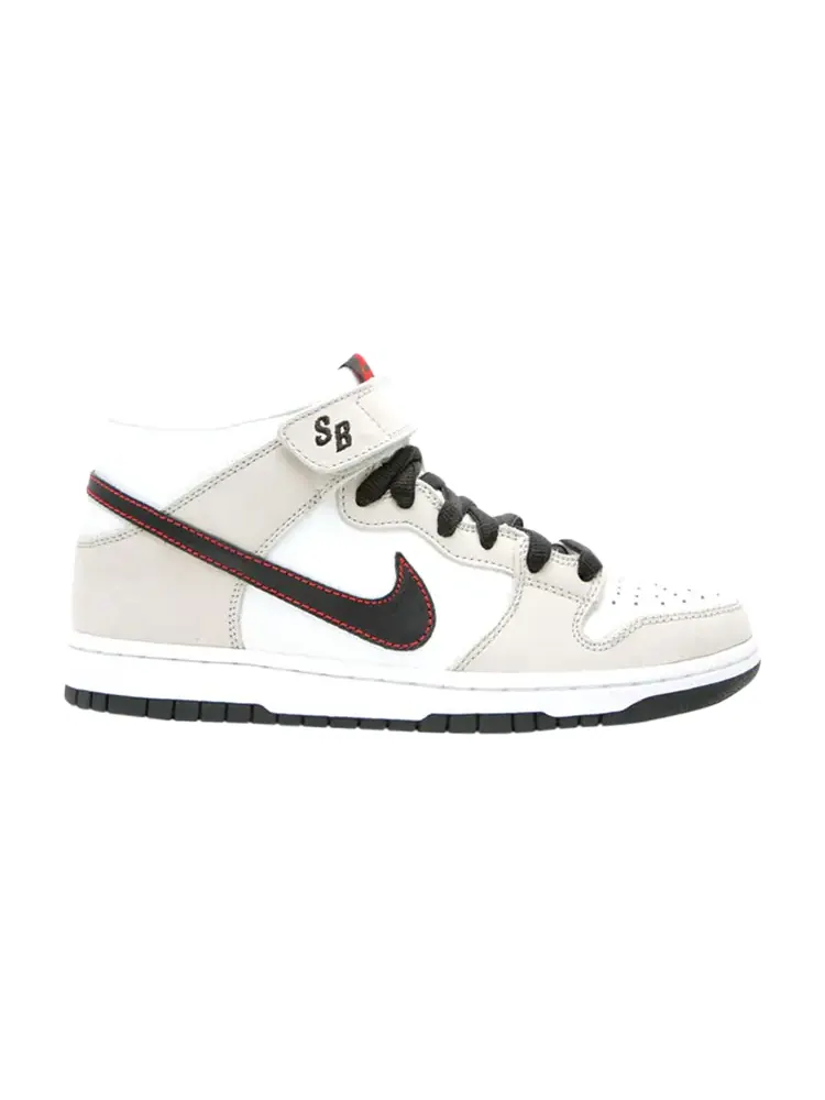 Кроссовки Nike Dunk Mid Pro Sb — изображение 1 из 1, белый