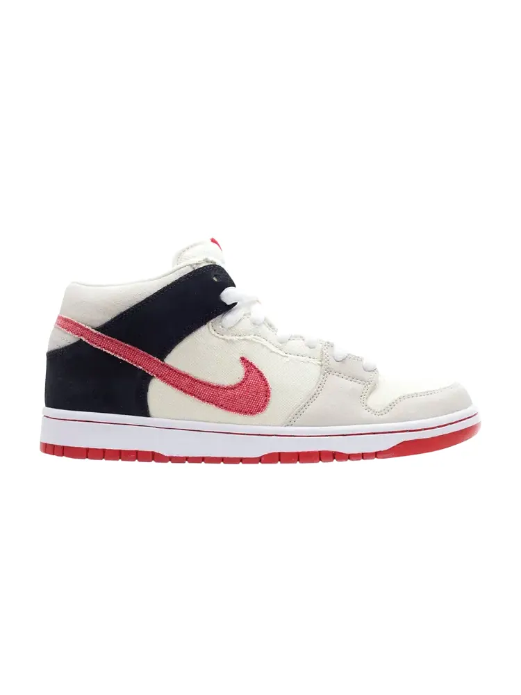 Кроссовки Nike Street Fighter x Dunk Mid Pro SB 'Ryu' — изображение 1 из 1, белый