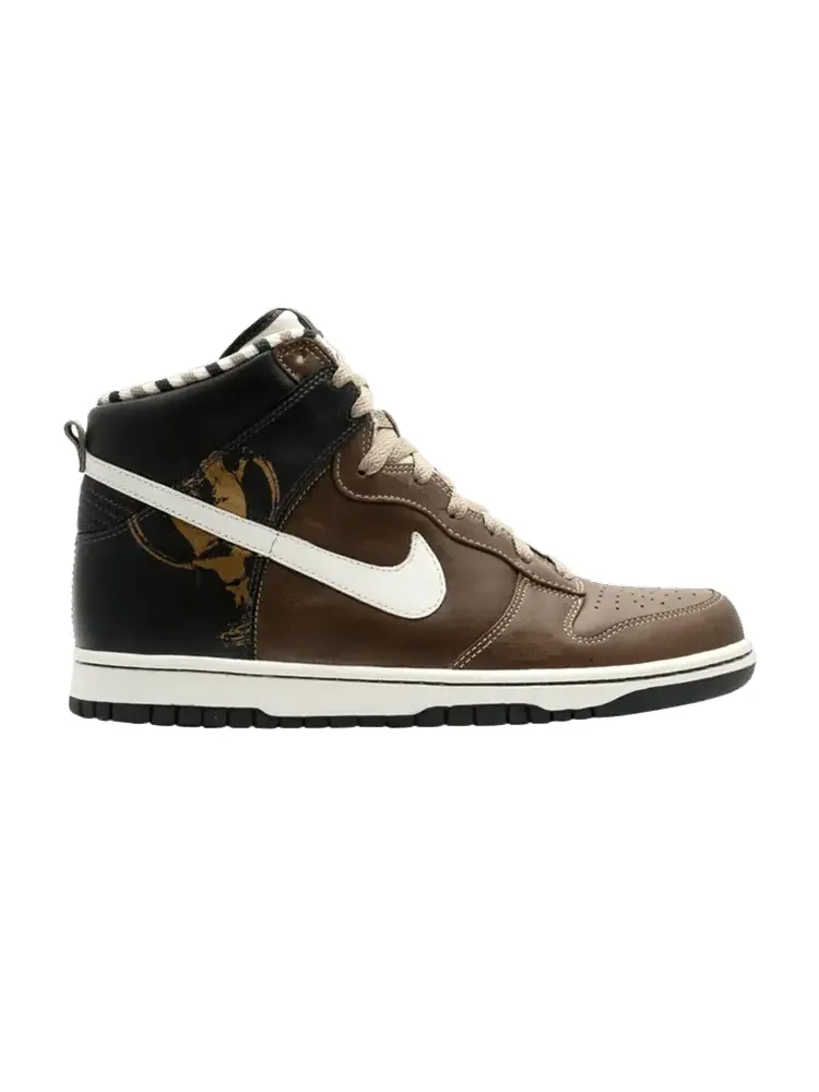 Кроссовки Nike Dunk High Premium Bfive — изображение 1 из 1, бежевый