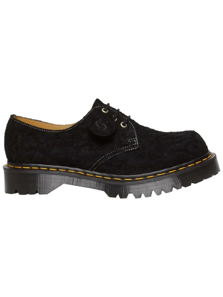 Кроссовки Dr. Martens 1461 Bex Made in England Emboss Suede Oxford