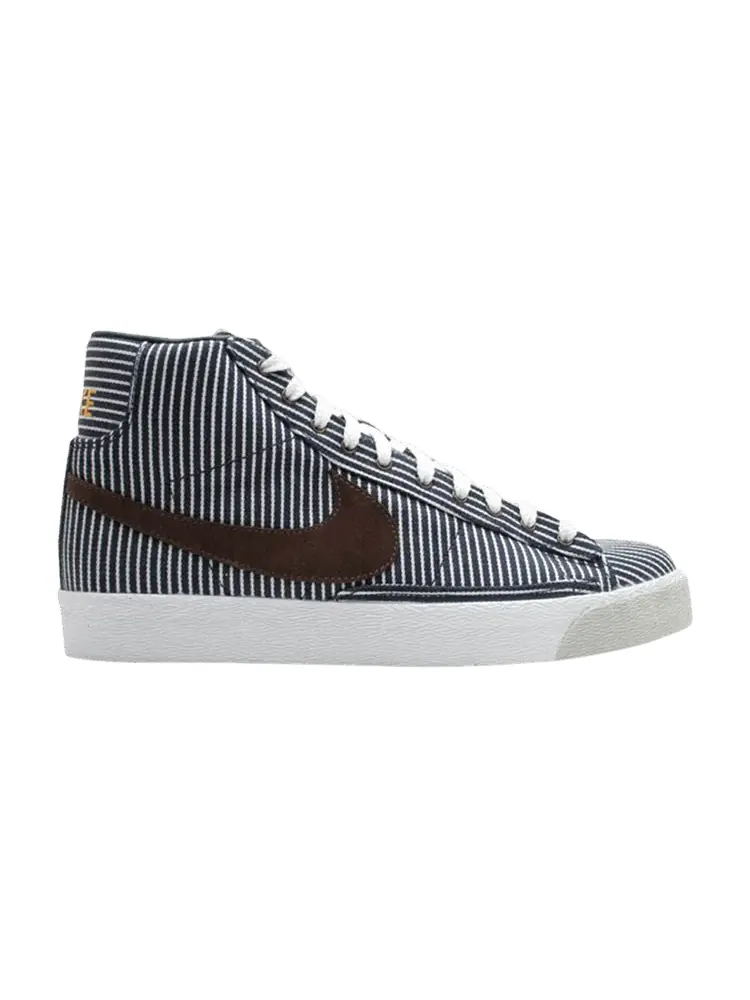 Кроссовки Nike Blazer Mid Basic — изображение 1 из 1, синий