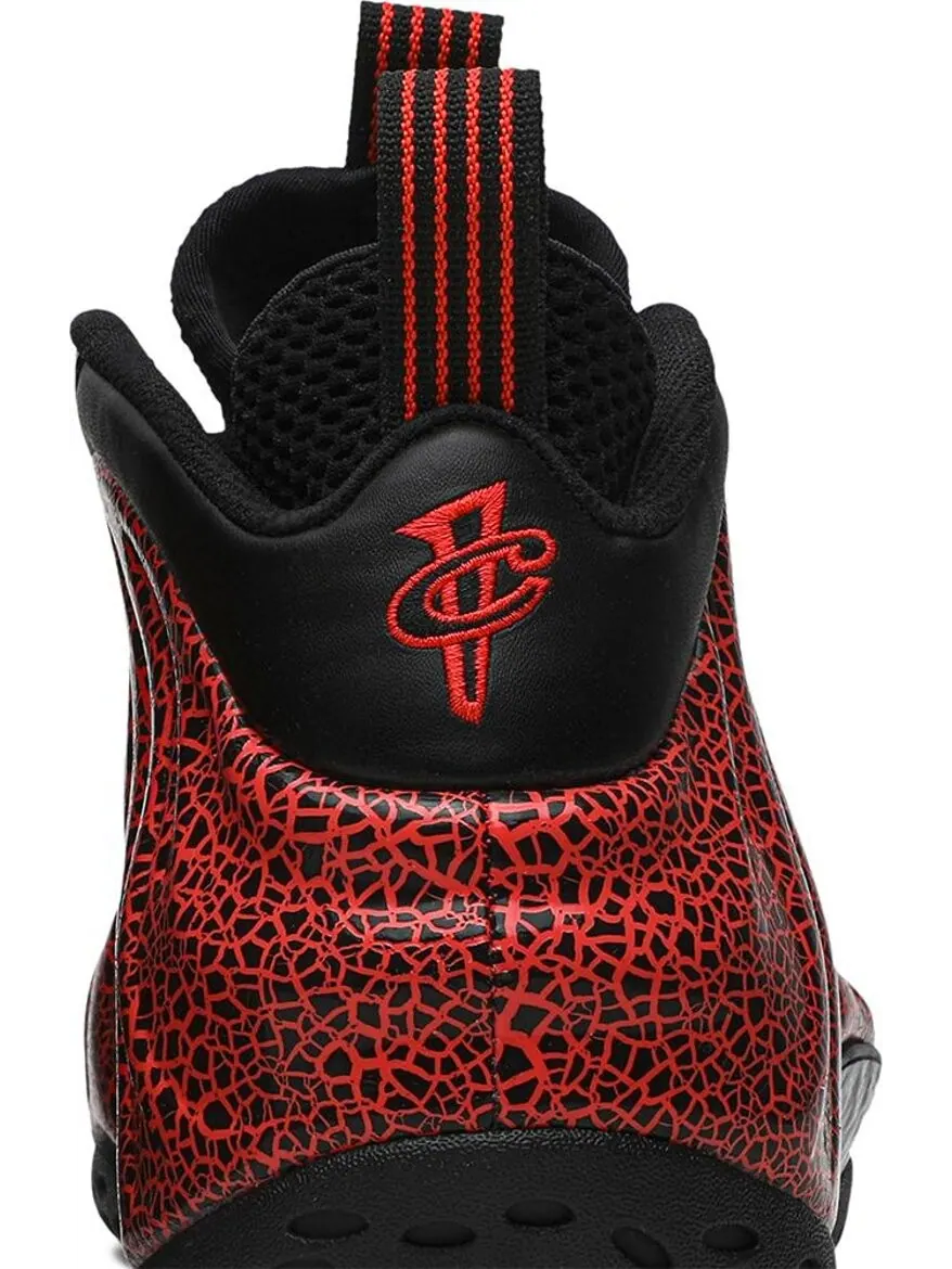 Кроссовки Nike Air Foamposite One 'Cracked Lava' — изображение 7 из 8, красный