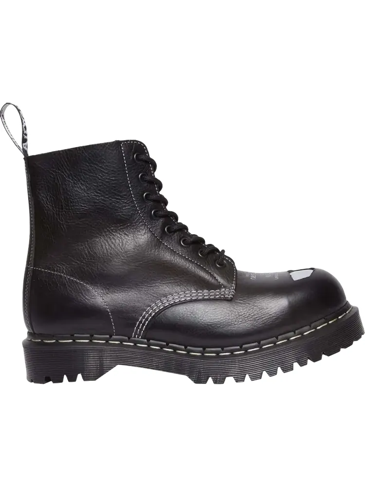 Ботинки Dr. Martens Wmns 1460 Pascal Bex Exposed Steel Toe Lace Up Boot 'Black Overdrive' — изображение 1 из 1, черный