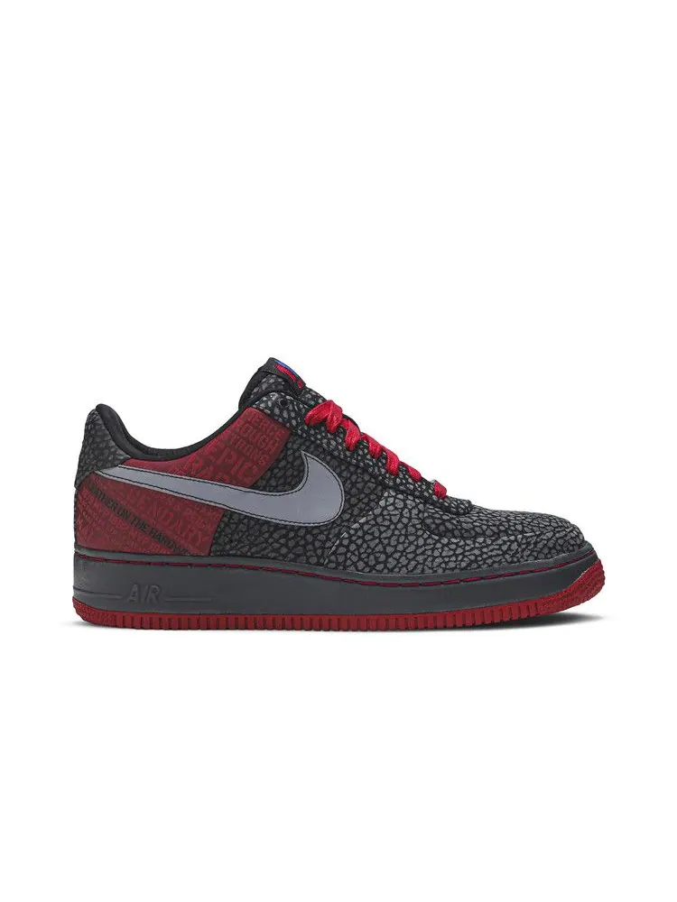 Кроссовки Nike Air Force 1 Supreme 07 Malone 'Original Six' — изображение 2 из 9, черный/-красный