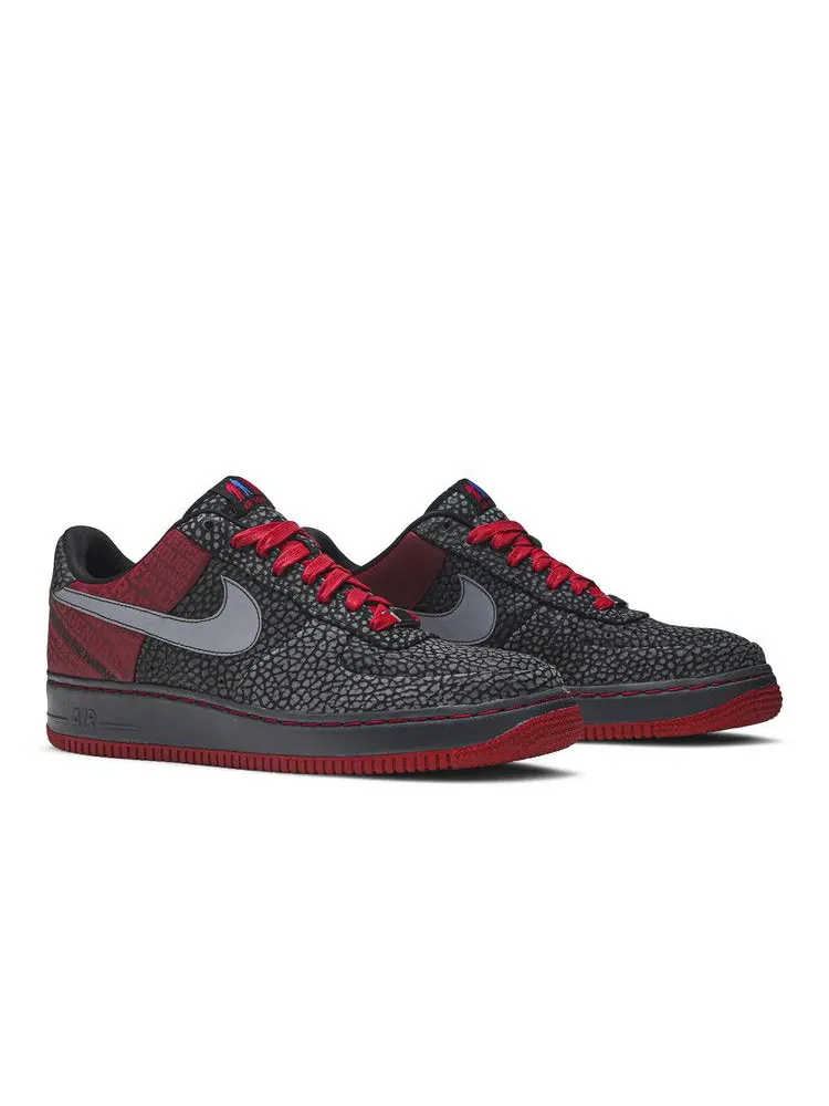 Кроссовки Nike Air Force 1 Supreme 07 Malone 'Original Six' — изображение 9 из 9, черный/-красный