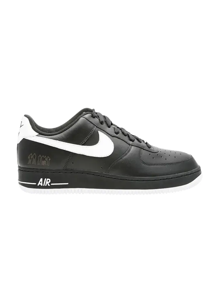 Кроссовки Nike Air Force 1 07 Players — изображение 1 из 1, черный/белый