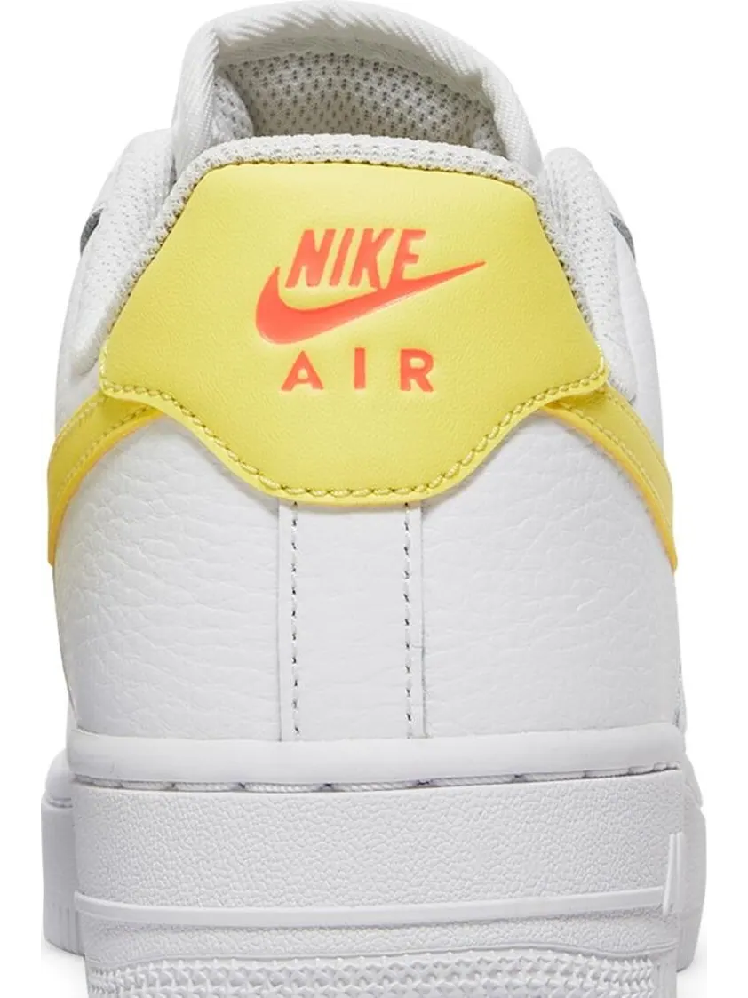 Кроссовки Nike Wmns Air Force 1 '07 'White Light Citron' — изображение 7 из 8, белый