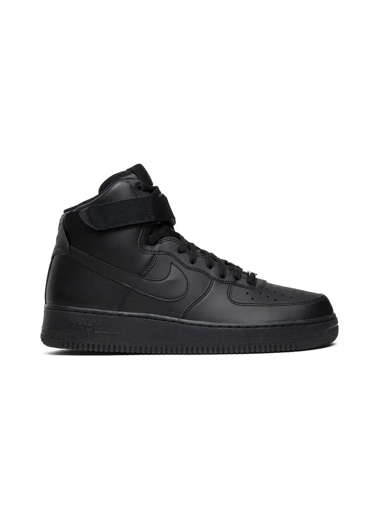 Кроссовки Nike Air Force 1 High '07 'Triple Black' — изображение 1 из 4, черный