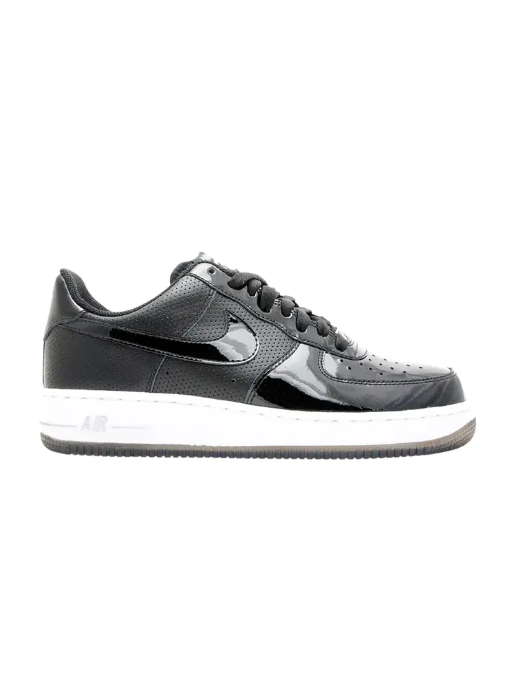 Кроссовки Nike Air Force 1 '07 'Black Silver' — изображение 1 из 1, черный