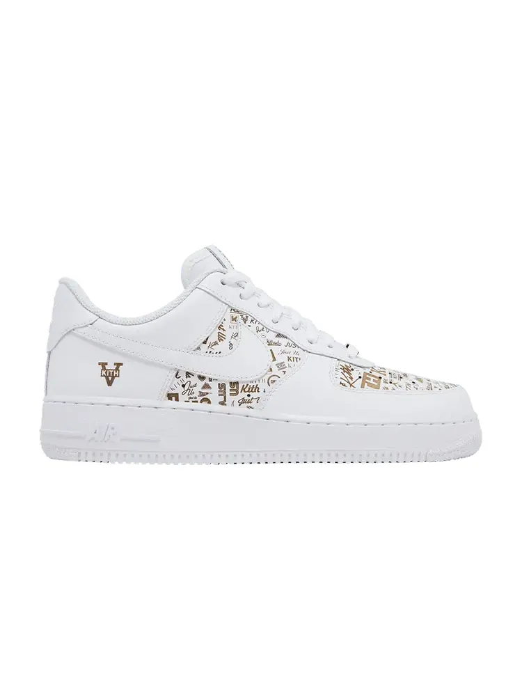 Кроссовки Nike Kith x Air Force 1 Low 'Just Us' Friends & Family Custom — изображение 1 из 9, белый