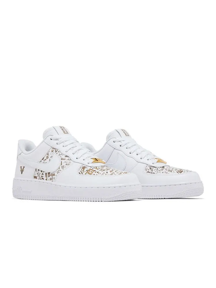 Кроссовки Nike Kith x Air Force 1 Low 'Just Us' Friends & Family Custom — изображение 9 из 9, белый