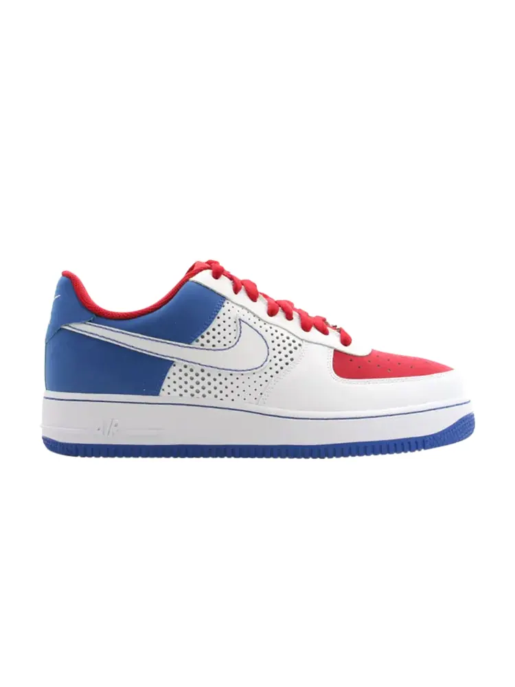 Кроссовки Nike Air Force 1 '07 'White Varsity Royal Red' — изображение 1 из 1, белый