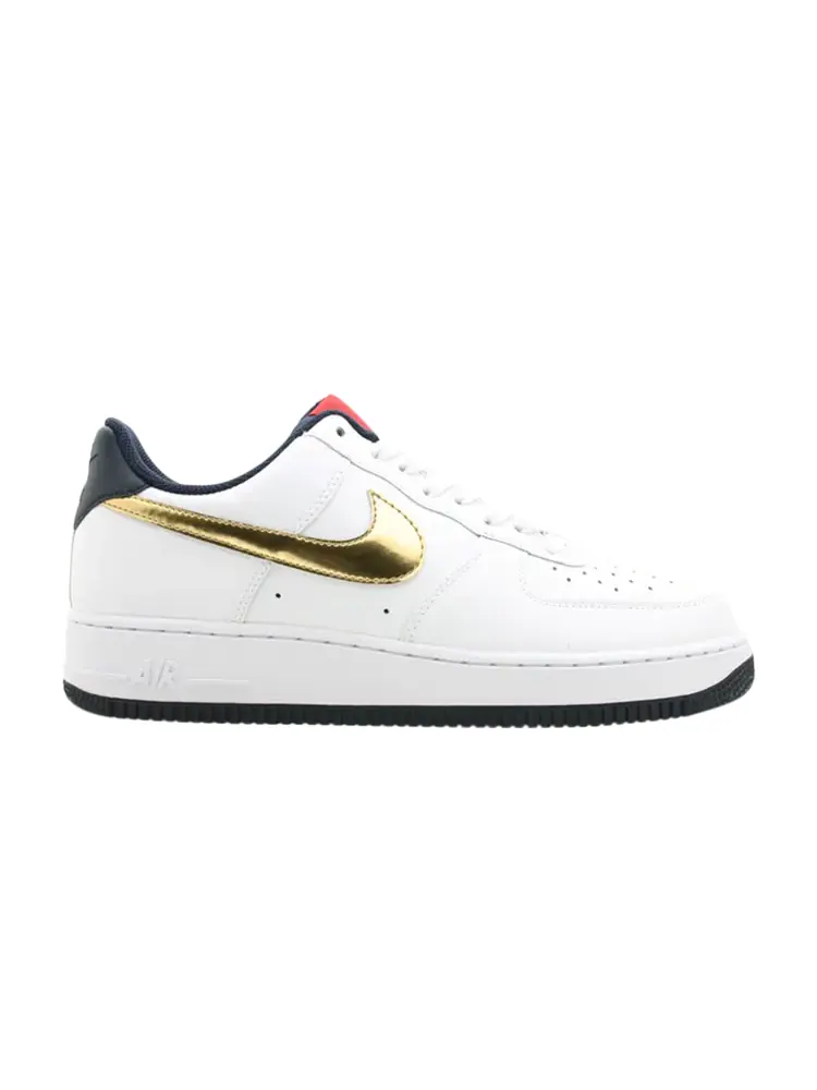 Кроссовки Nike Air Force 1 '07 'Gold Obsidian' — изображение 1 из 1, белый