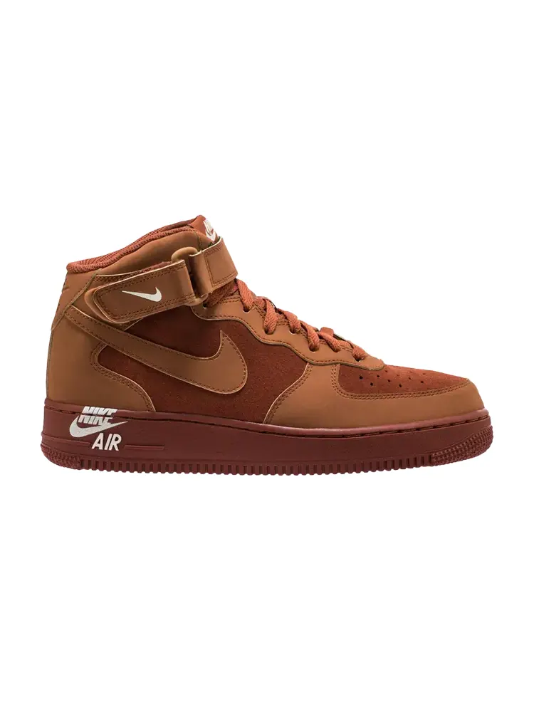 Кроссовки Nike Air Force 1 Mid '07 'Orange' — изображение 1 из 1, оранжевый