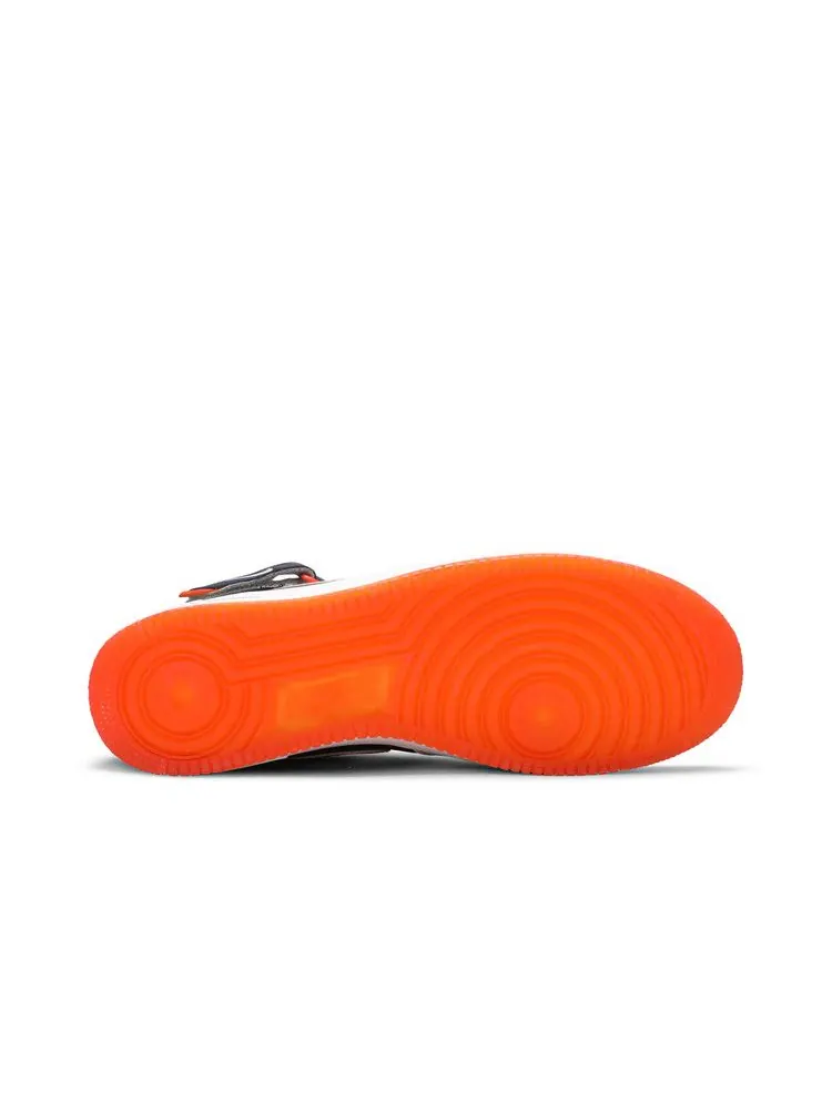 Кроссовки Nike Air Force 1 Mid '07 'Orange Blaze' — изображение 5 из 9, белый-оранжевый