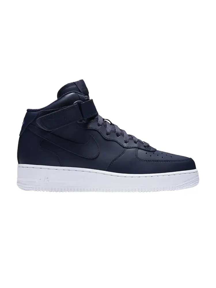 Кроссовки Nike Air Force 1 Mid '07 'Obsidian' — изображение 1 из 1, белый