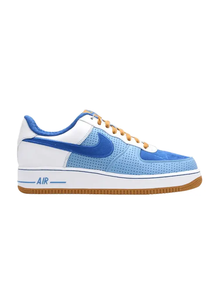 Кроссовки Nike Air Force 1 Premium 07 — изображение 1 из 1, синий/-белый-белый