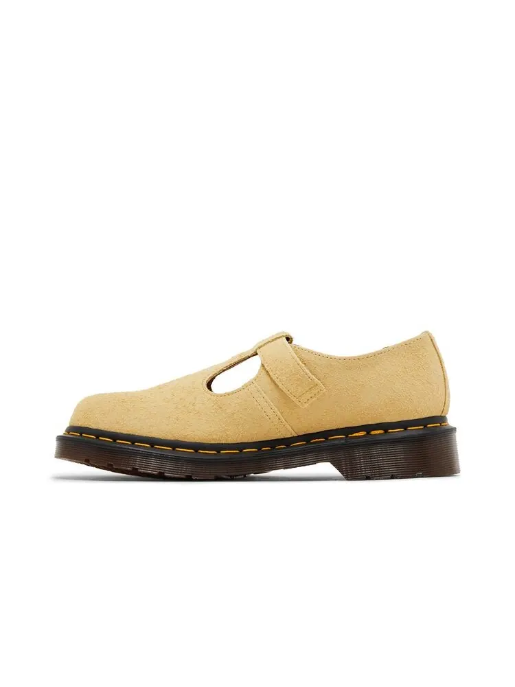Кроссовки Dr. Martens T-Bar Mary Jane Hazy Yellow — изображение 3 из 6, желтый