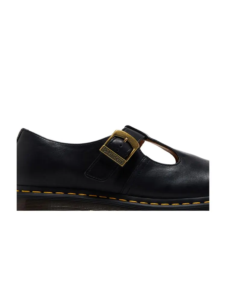 Туфли Dr. Martens T-Bar Mary Jane, кожаные — изображение 2 из 8, черный