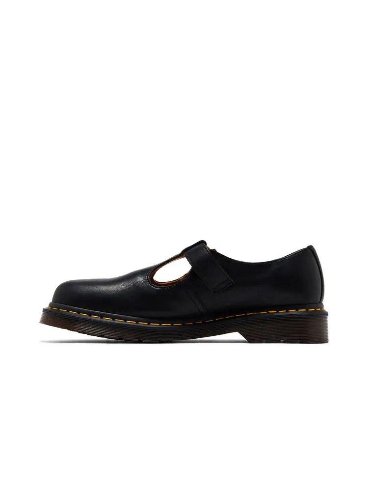 Туфли Dr. Martens T-Bar Mary Jane, кожаные — изображение 3 из 8, черный