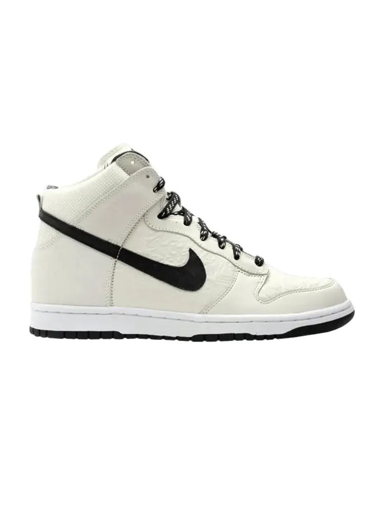 Кроссовки Nike Dunk High, Stussy World Tour Tokyo — изображение 1 из 1, белый