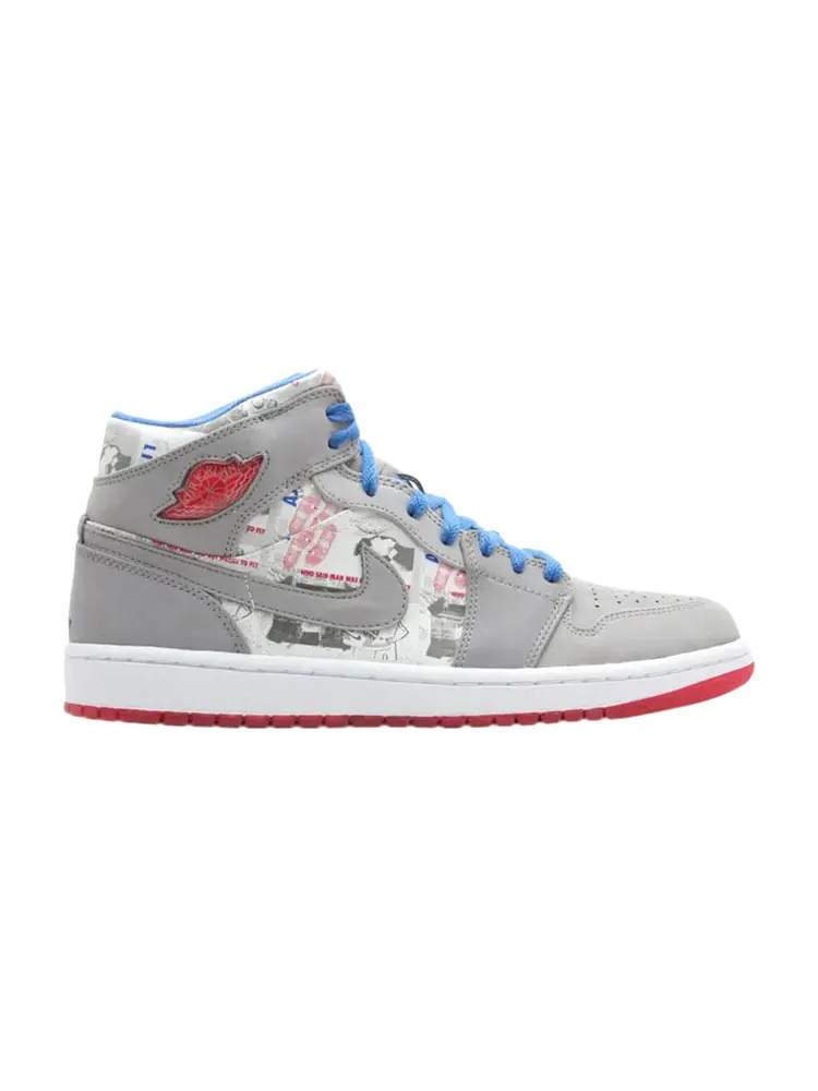 Кроссовки Air Jordan 1 Retro LS 'Stealth' — изображение 1 из 1, серый