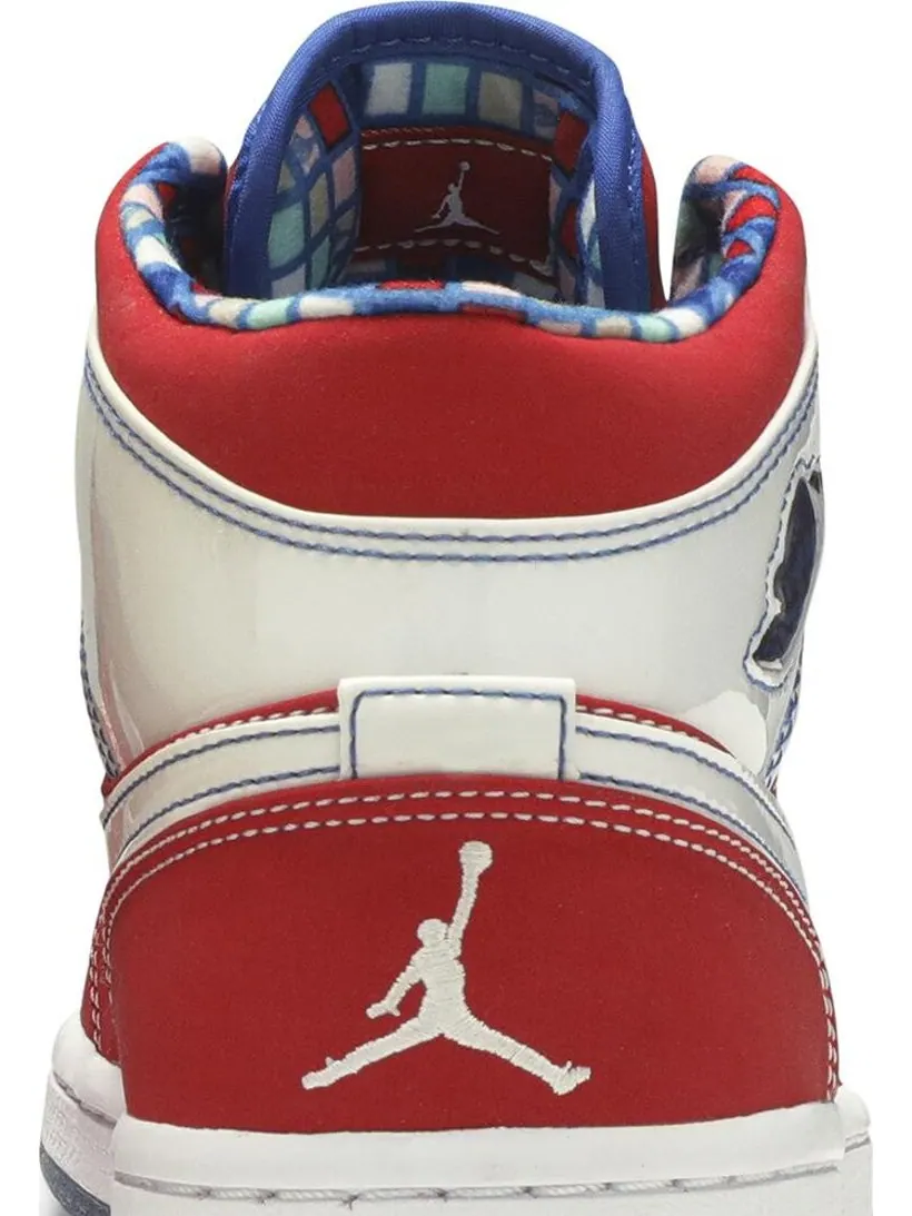 Кроссовки Air Jordan 1 Retro LS Sport Red — изображение 7 из 8, красный