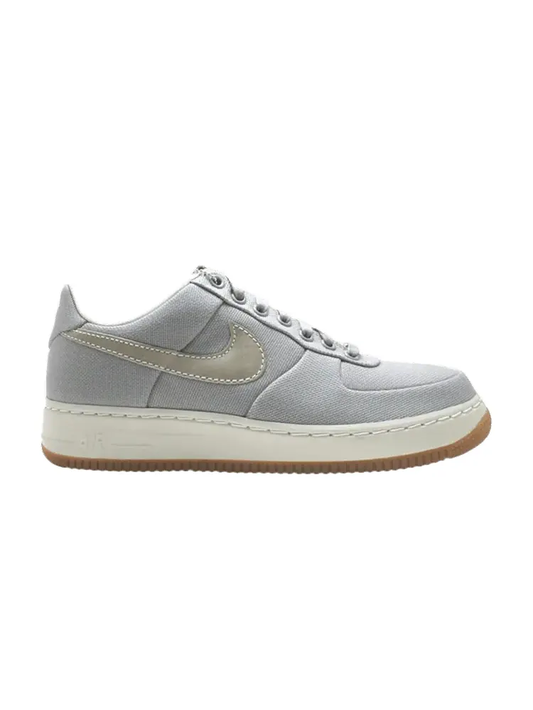 Кроссовки Nike Air Force 1 Supreme I/O 078 Canvas — изображение 1 из 1, серый/-белый