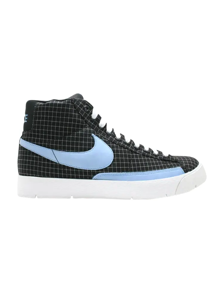 Кроссовки Nike Super Blazer Hi Premium 'Black University Blue' — изображение 1 из 1, черный