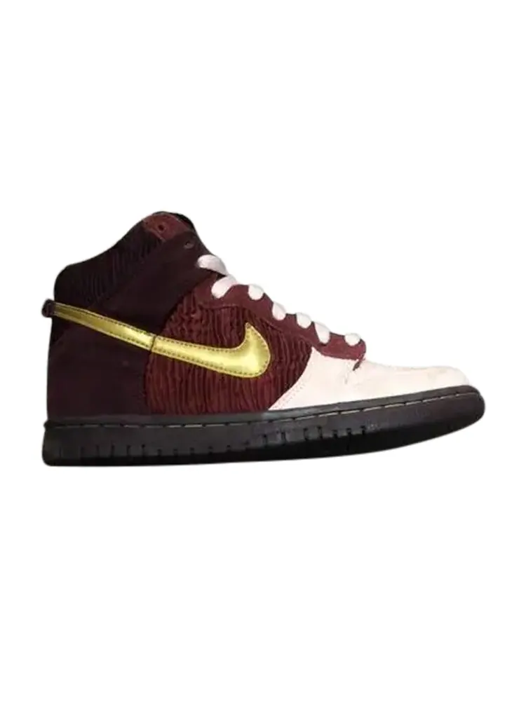 Кроссовки Nike Dunk High GS 'Deep Burgundy' — изображение 1 из 1, красный