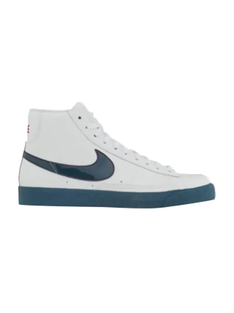 Кроссовки Nike Blazer High 'Blue Force' — изображение 1 из 1, белый