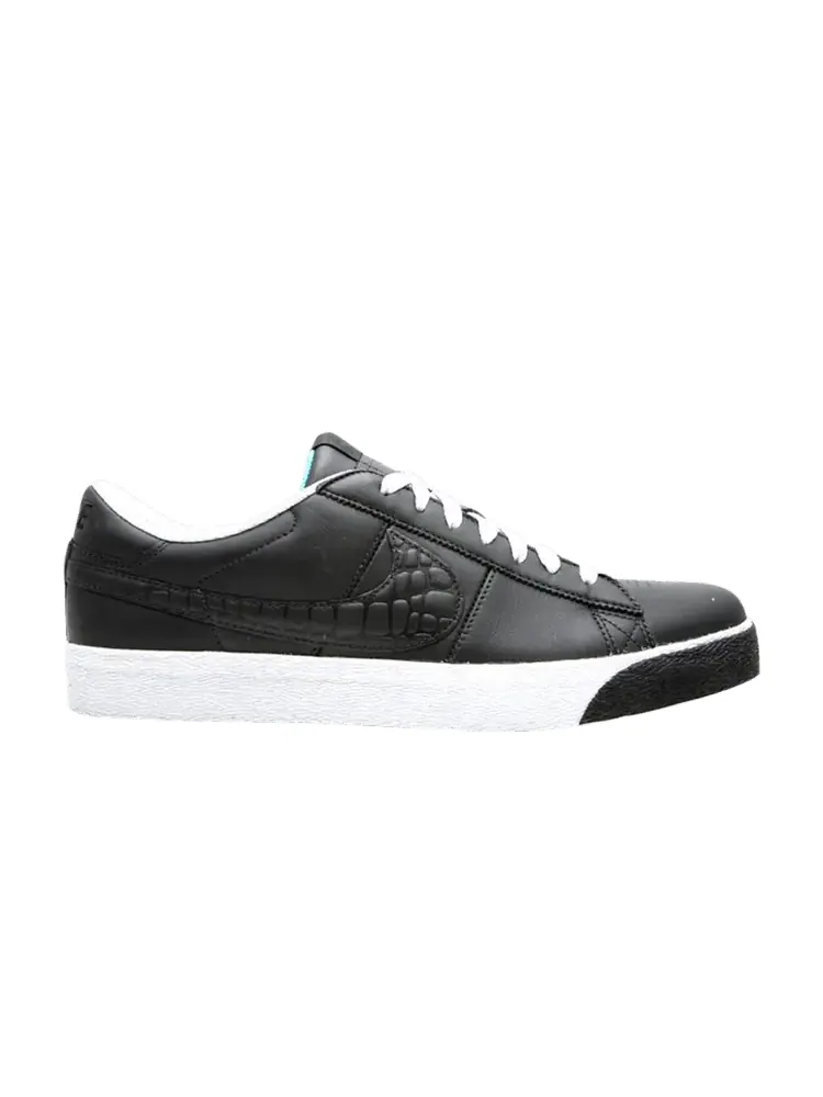 Кеды Nike Blazer Low Premium 'Tiffany' — изображение 1 из 1, черный/черный