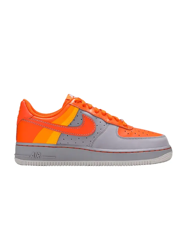 Кроссовки Nike Air Force 1 Low 'Barkley Pack' — изображение 1 из 9, оранжевый-серый