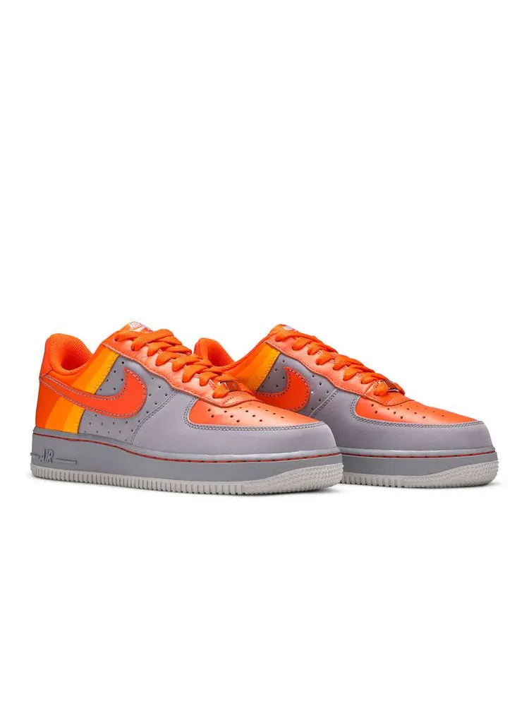 Кроссовки Nike Air Force 1 Low 'Barkley Pack' — изображение 9 из 9, оранжевый-серый