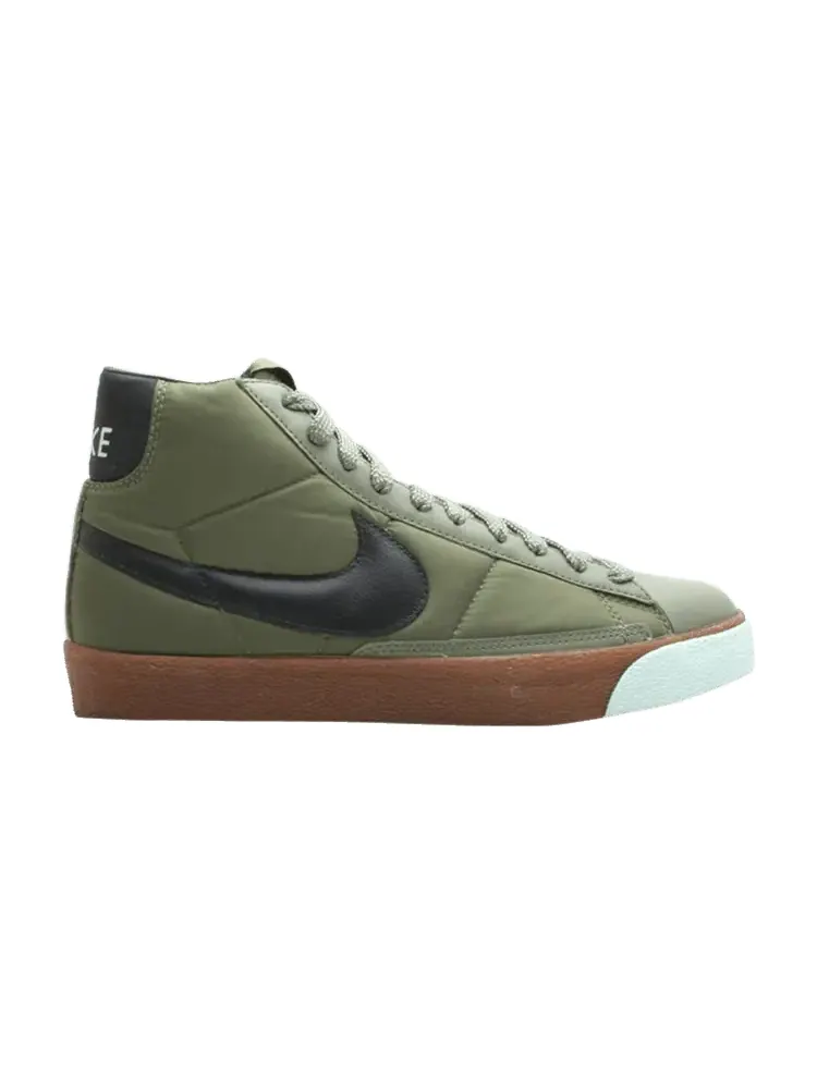 Кроссовки Nike Blazer Mid Premium, Tech Pack — изображение 1 из 1, зеленый