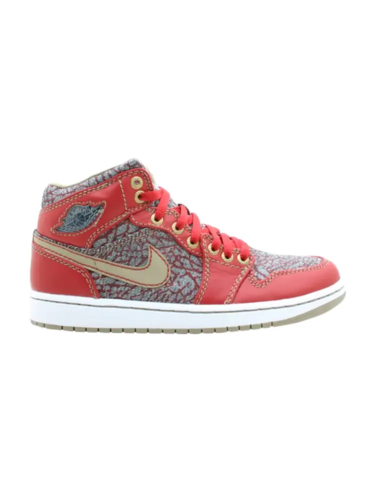Кроссовки Air Jordan 1 Retro 'Levis' — изображение 1 из 1, красный