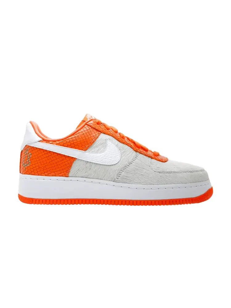 Кроссовки Nike Air Force 1 Supreme I/O 'K-Dice Dragon' — изображение 1 из 1, оранжевый/белый
