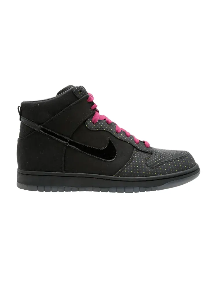Кроссовки Nike Wmns Dunk High Premium — изображение 1 из 1, черный