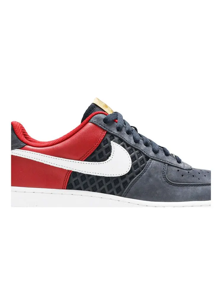 Кроссовки Nike Air Force 1 Low Premium 'Birds Nest' — изображение 3 из 9, темный/белый-красный