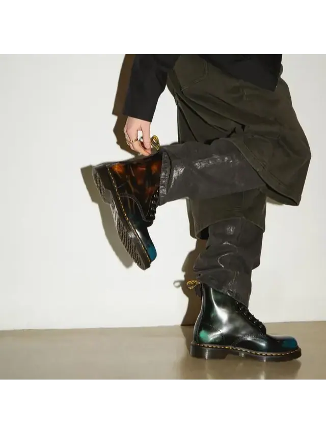 Ботинки Dr.Martens 1460 8-Eye — изображение 6 из 6, черный/коричневый