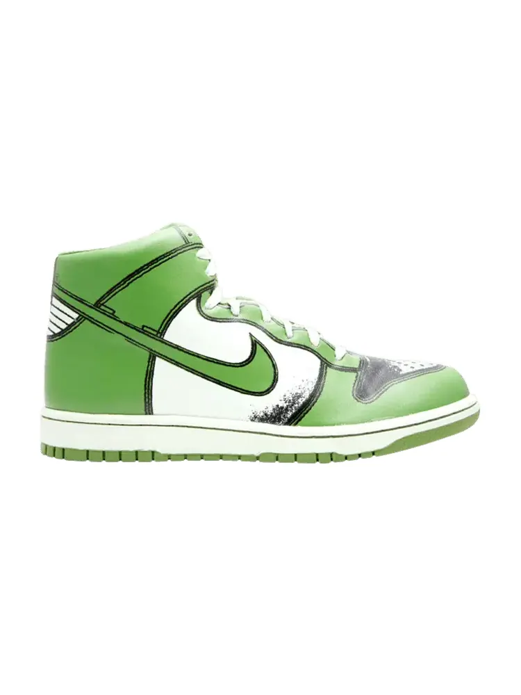 Кроссовки Nike Dunk High 1 Piece Premium — изображение 1 из 1, зеленый