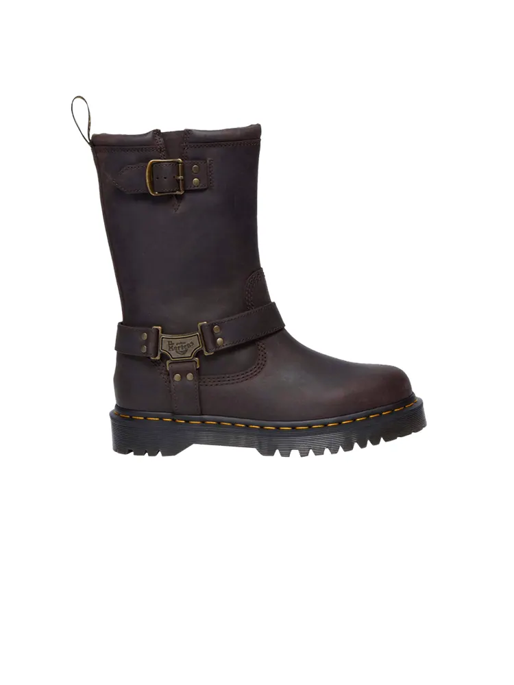 Ботинки мужские Dr. Martens Anistone кожаные высокие — изображение 1 из 1, коричневый