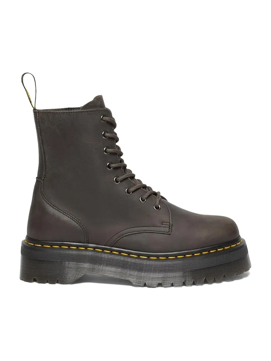 Ботинки Dr. Martens Jadon кожаные с массивной подошвой — изображение 1 из 4, коричневый